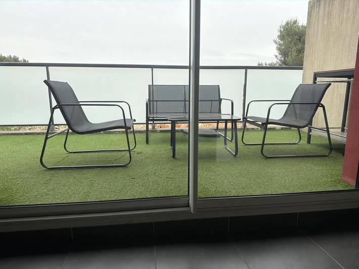 Gîte pour 4 personnes, avec piscine ainsi que balcon et vue à Le Crès - 2
