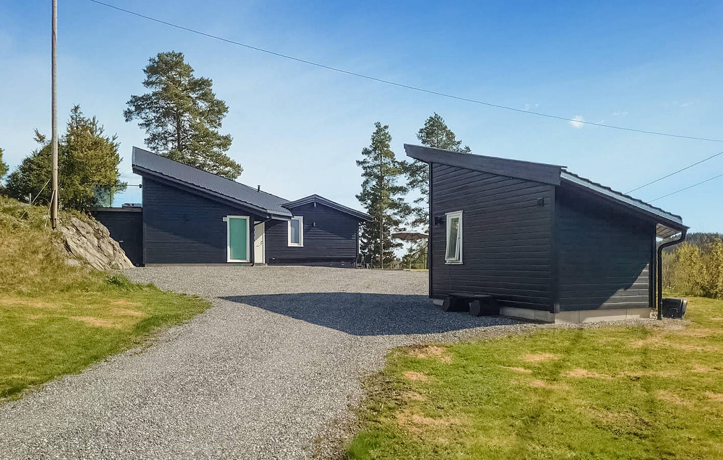 Ferienhaus für 6 Personen mit Terrasse in Trøgstad
