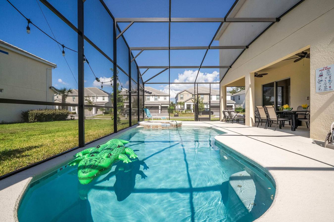 Family Friendly 12Bd w Jacuzzi Veranda Palms 4401 in Condado de Osceola