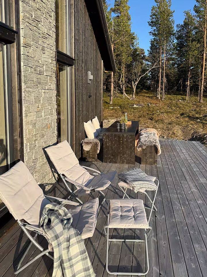 Hütte am Eingangstor zum Jotunheimen in Tessand, Vågå