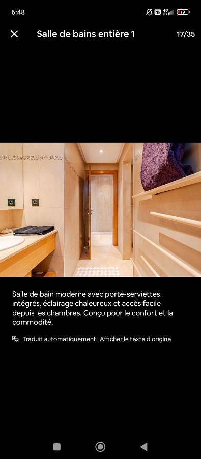 Villa pour 6 personnes, avec terrasse ainsi que piscine et vue à Casablanca - 4