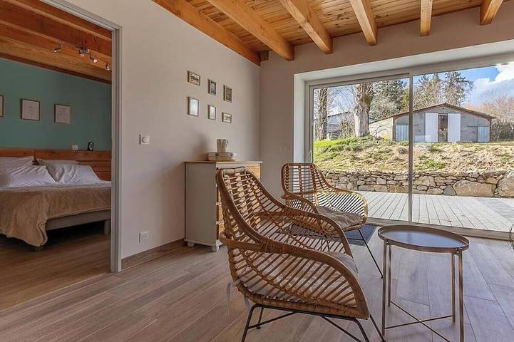 Location de vacances pour 10 personnes, avec balcon et jardin à Gelles - 2