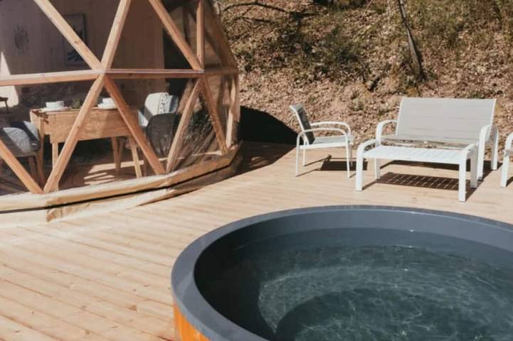 Gîte pour 3 personnes, avec terrasse à Oberhaslach
