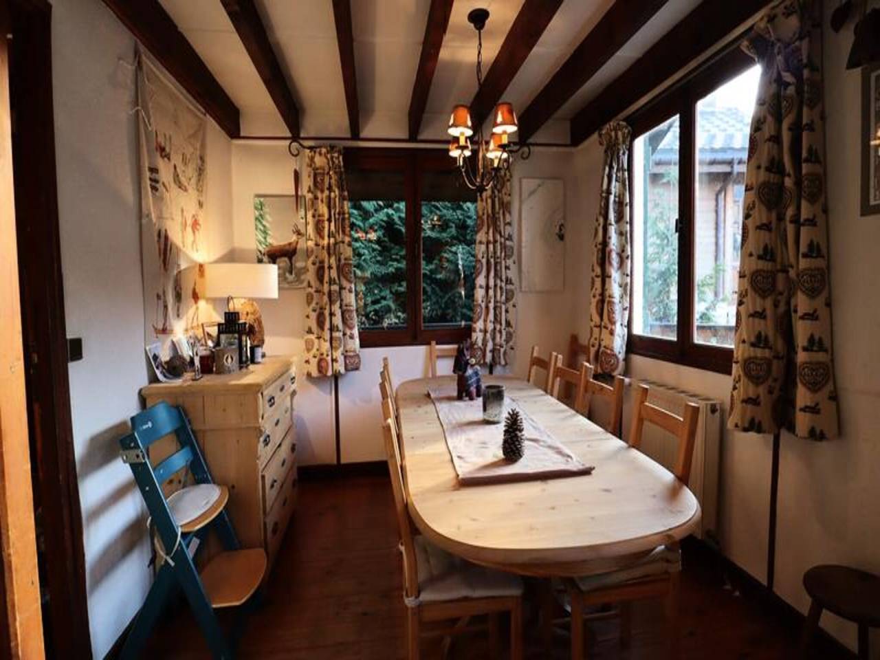 Ganze Wohnung, Chalet in den Alpen mit atemberaubendem Bergblick in Arêches, Beaufort (Rhône-Alpes)