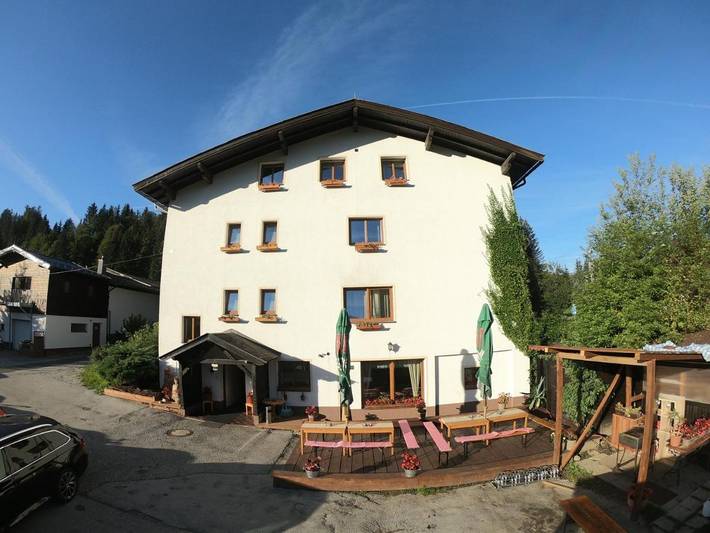 BnB für 2 Personen, mit Terrasse und Garten sowie Ausblick in Maria Alm