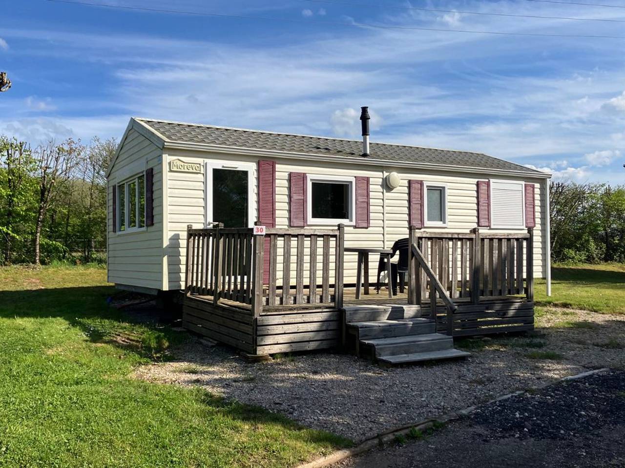Mobil home avec terrasse - 4 pers. in Fontenoy-le-Château, Région d'Épinal