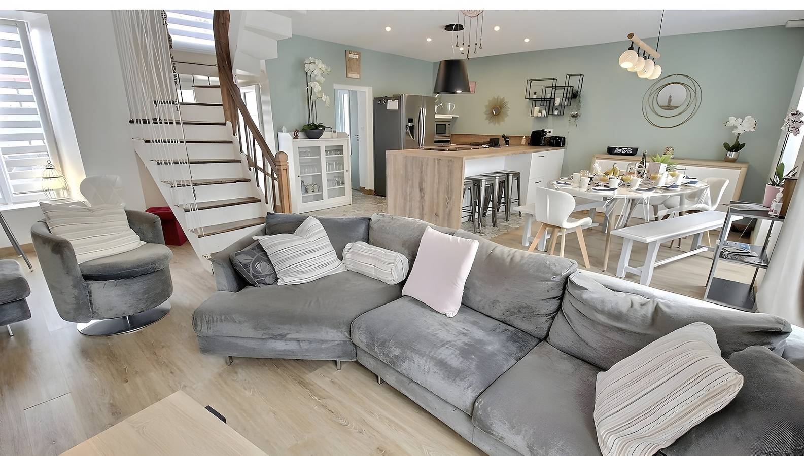 Ferienhaus 'Les Hirondelles' mit privater Terrasse und Wlan in Matignon, Dinan und Umgebung