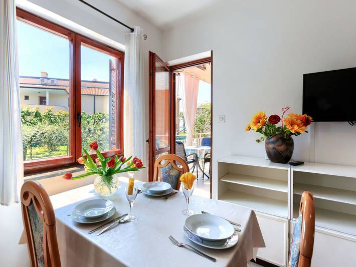 Ferienwohnung für 3 Personen, mit Balkon und Terrasse sowie Garten in Umag - 3