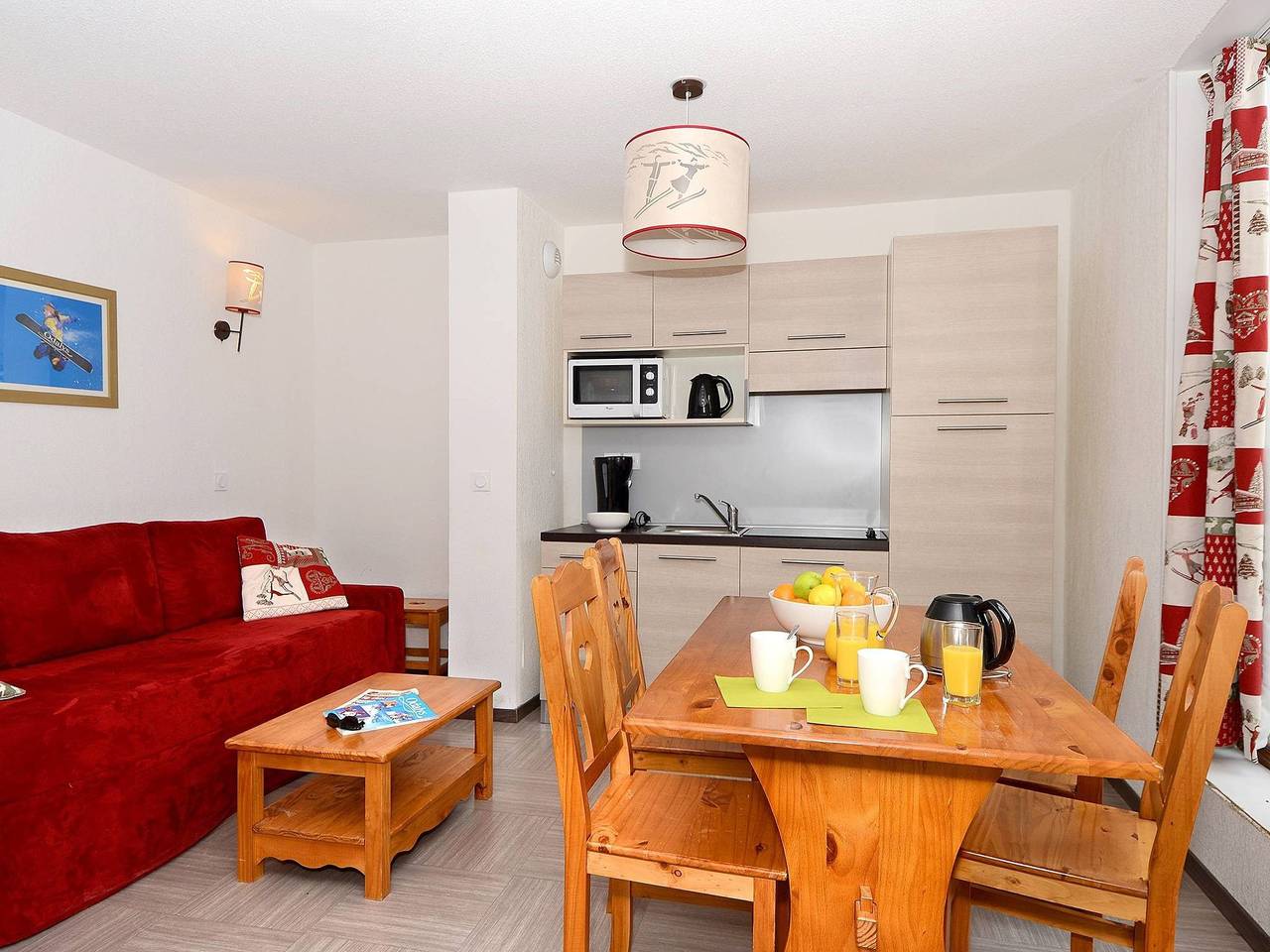 Chalet junto a las pistas de esquí en Vars in Vars (station de ski), Vars