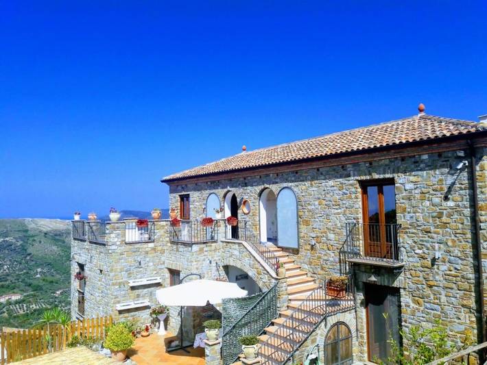 B&b per 3 persone, con Terrazza e Panorama a Montecorice