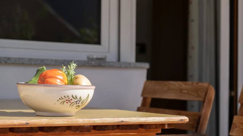 Ferienwohnung für 5 Personen, mit Terrasse
