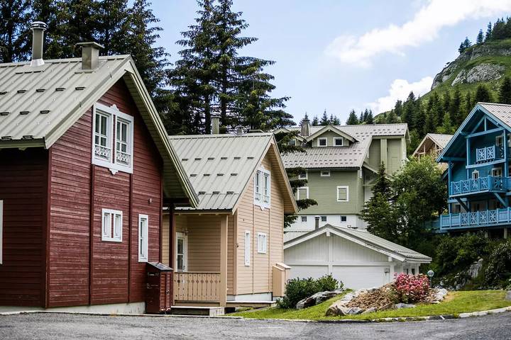 Chalet pour 8 personnes, avec Vue dans Les Carroz