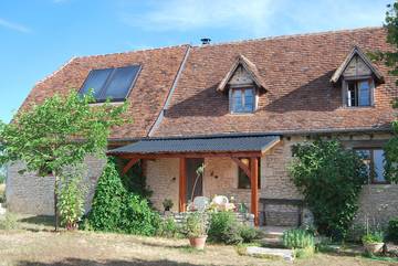 Chambre d’hôte pour 5 personnes, avec terrasse à Lacave