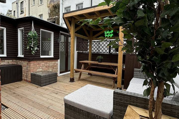 Blockhütte für 3 Personen, mit Garten - 1