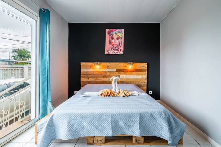 Maison de vacances pour 6 personnes, avec jardin ainsi que jacuzzi et balcon, adapté aux familles sur l' Île de la Réunion - 3