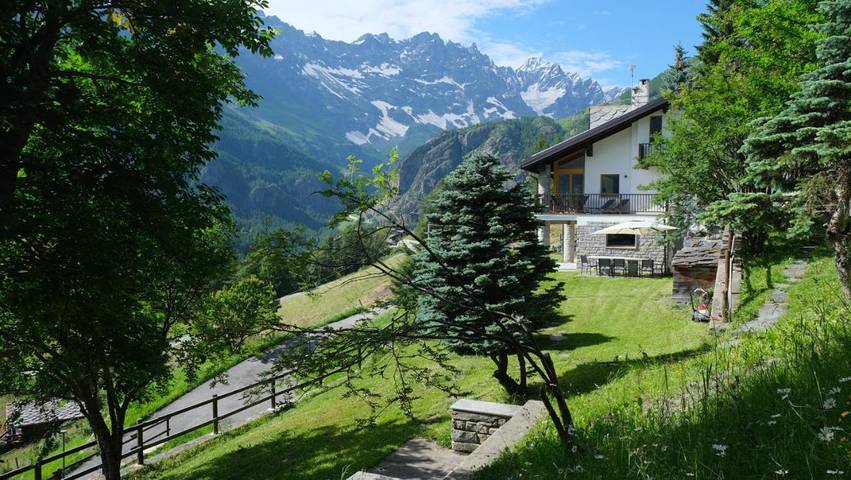Chalet pour 12 personnes, avec sauna ainsi que vue et jardin dans Cervinia - 4