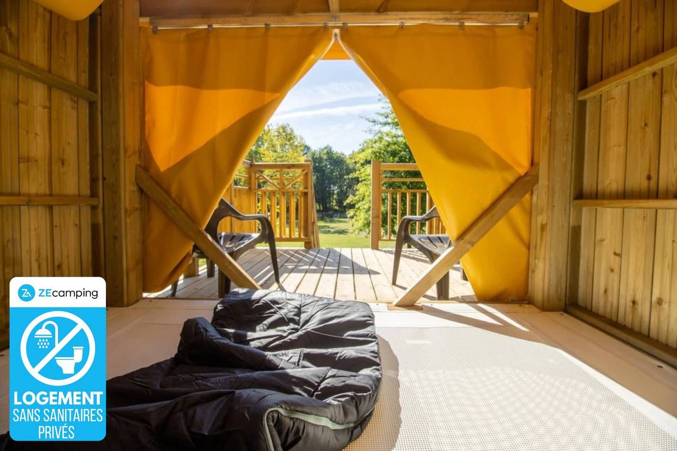 Zecamping 4* animé piscine couverte dog friendly jacuzzi tente 2 pers in Azur, Côte d’Argent