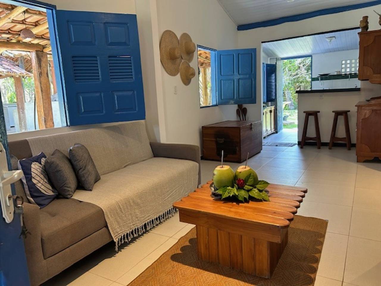 Casa de vacaciones para 6 personas con balcón in Cumuruxatiba, Prado (desambiguación)