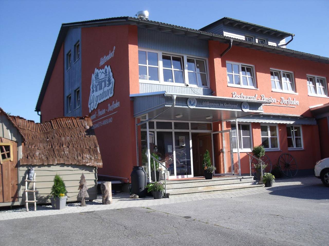 Hotel Hüttendorf 49 gradnord - Zweibettzimmer Kat. 2 in Regenhütte, Bayerisch Eisenstein