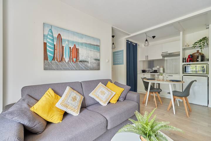 Ganze Wohnung, Ferienwohnung für 2 Personen mit Balkon in Blonville-sur-Mer, Lisieux und Umgebung