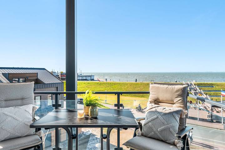 Ferienwohnung für 2 Personen, mit Balkon und Sauna in Südtondern