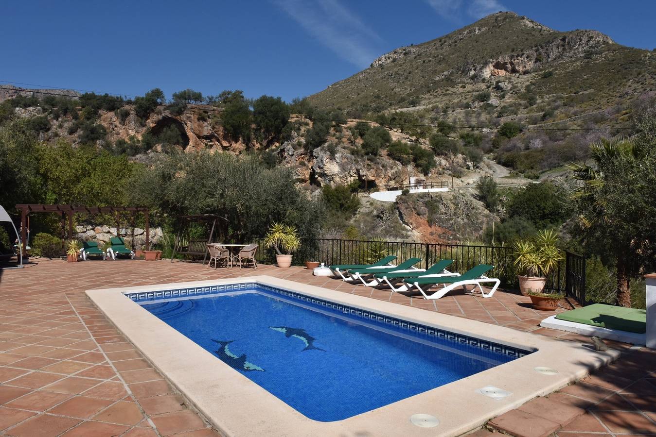 Villa 'Siempre Verde' with Mountain View, Pool & Wi-Fi in Alcaucín, Málaga Province