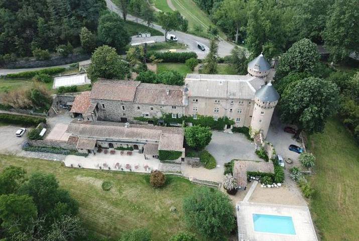 Hôtel pour 2 personnes, avec vue ainsi que jardin et piscine, animaux acceptés à Saint-André-de-Majencoules - 2