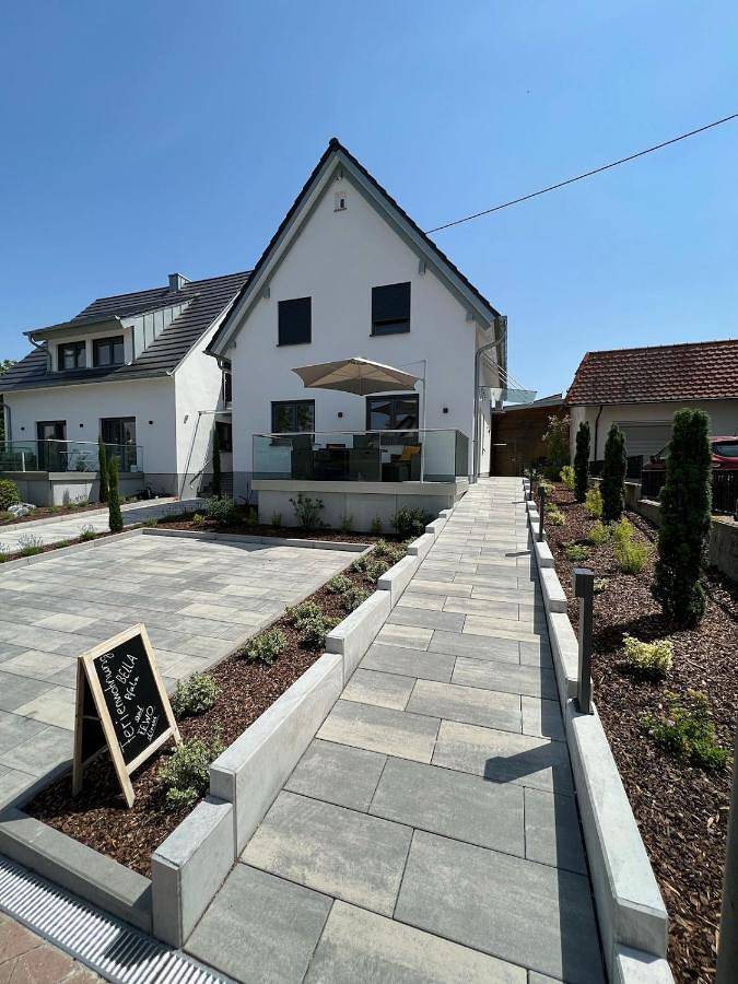 Ferienwohnung für 4 Personen, mit Terrasse und Ausblick in Ruppertsberg