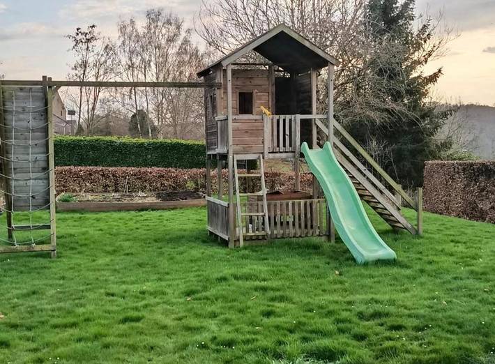 Location de vacances pour 10 personnes, avec vue ainsi que jardin et sauna, animaux acceptés à Sprimont - 3