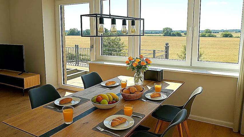 Ferienwohnung für 4 Personen, mit Pool und Balkon in Sahrensdorf - 2