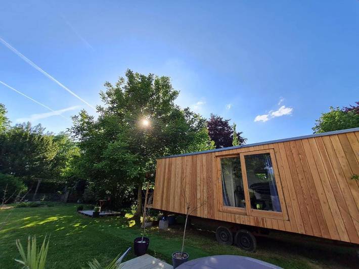 Cottage pour 2 personnes, avec vue et jardin à La Bruyère