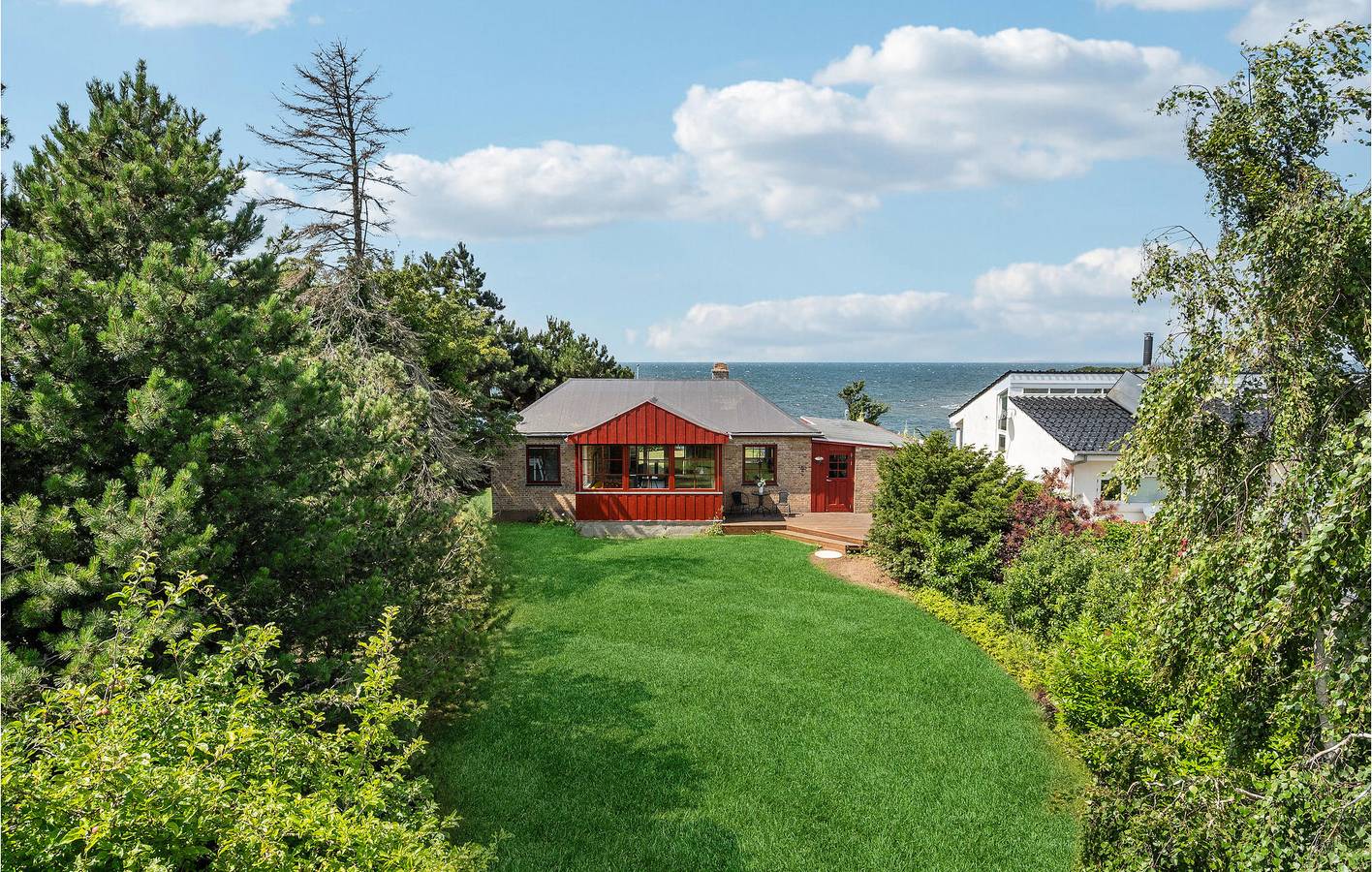 Vacation house for 4 people with yard in Vordingborg Region