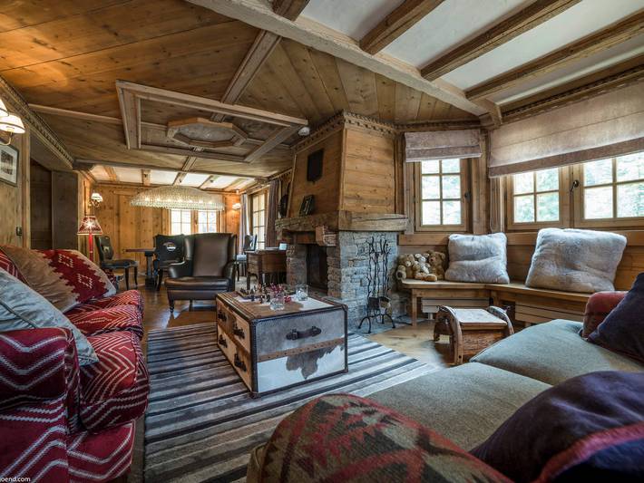Chalet pour 8 personnes, avec terrasse dans Courchevel 1850