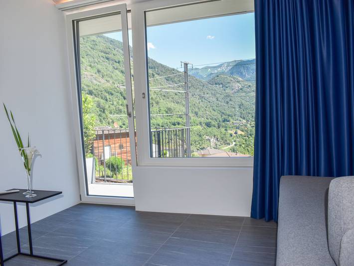 Gîte pour 2 personnes, avec vue et terrasse, animaux acceptés dans Tessin - 4