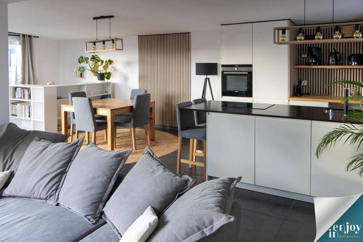 Gîte pour 4 personnes, avec terrasse et vue, adapté aux familles dans Plage du Passous