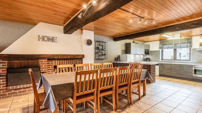 Ferme pour 9 personnes, avec jardin dans Lessive - 3