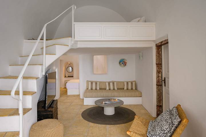 Villa pour 5 personnes, avec Vue sur l’océan ainsi que Balcon et Terrasse à Oia - 4