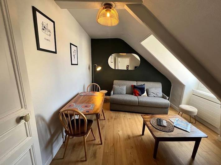 Gîte pour 4 personnes, avec Terrasse ainsi que Jardin et Vue dans Gare De Paimpol