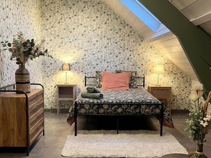 Gîte pour 2 personnes, avec terrasse et jardin à Duclair