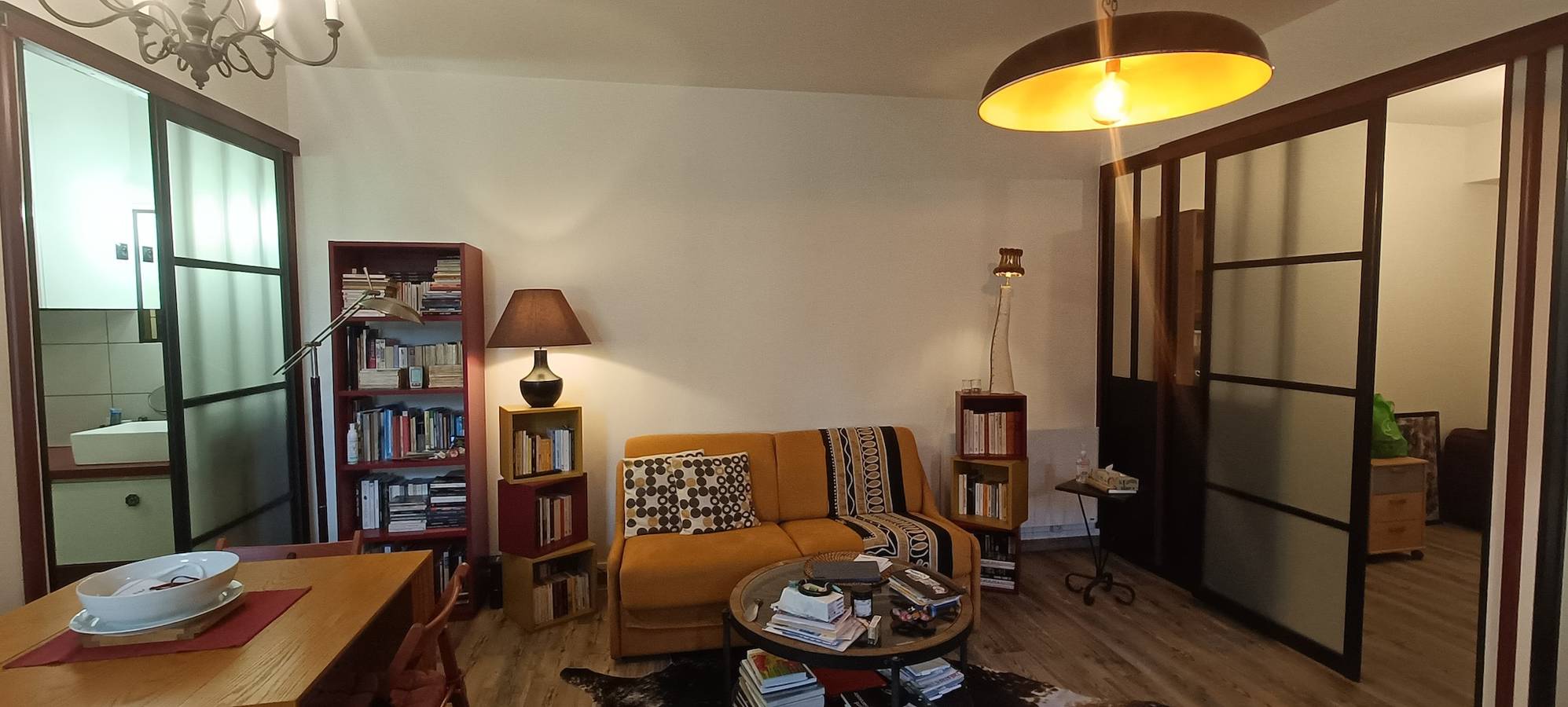 Atípico apartamento-taller en un patio privado con zona de terraza in Aubervilliers, Sena-Saint Denis