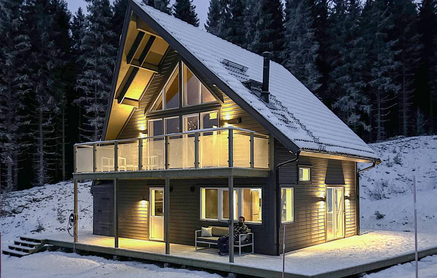 Ferienhaus für 8 Personen mit Garten in Branäs, Värmland