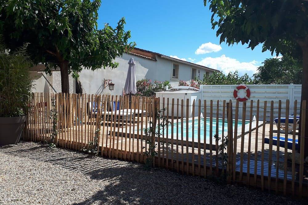 Ganze Wohnung, Cottage 6 pers. private and heated swimming pool near Cap d'Agde in Bessan, Mittelmeerküste (Frankreich)