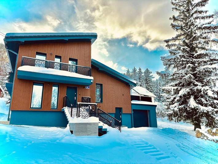 Willa dla 12 osób, z sauna i widok oraz ogród, zwierzęta dozwolone w Karkonosze