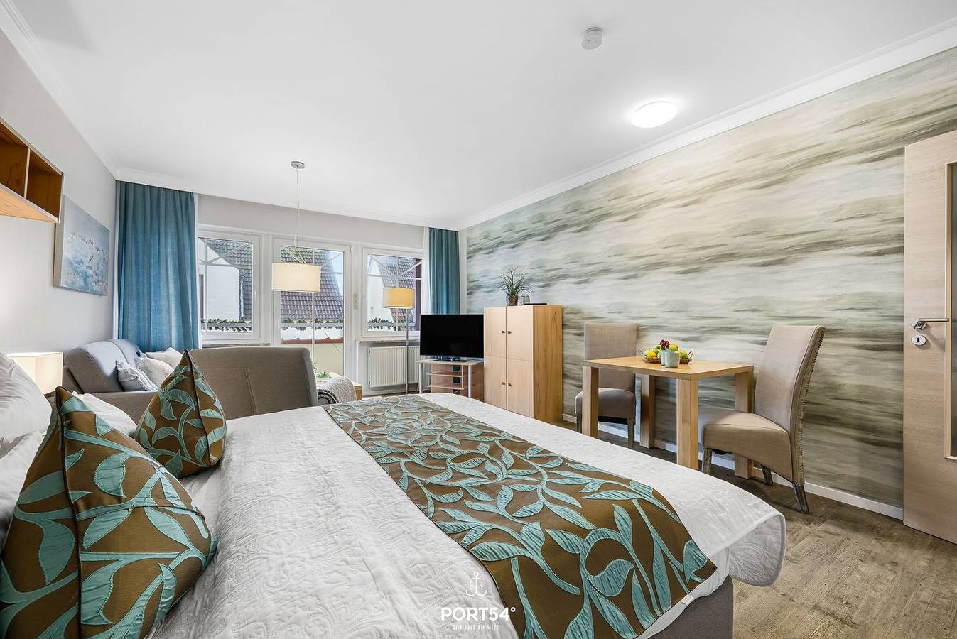 Ganze Wohnung, "Ferienwohnung Föhr" im Herzen Büsums mit Balkon, strandnah in Hafen Büsum, Büsum