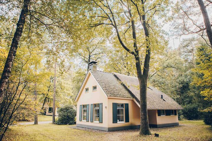 Vakantiehuis voor 6 personen, with Balkon/Terras and Terras as well as Tuin and Kinderzwembad in Hooghalen