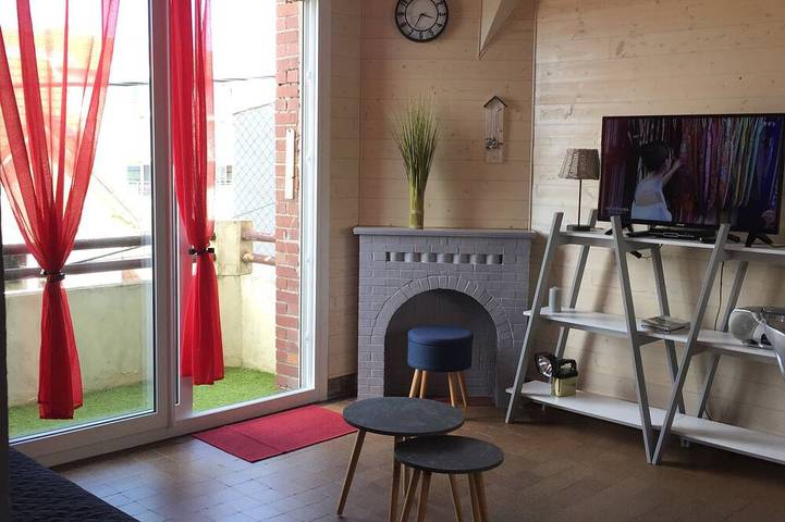 Appartement de vacances pour 4 personnes, avec balcon