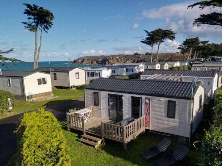 Camping Les Chevrets - Mobilheim 4 personen - Corsaire Komfort in Saint-Coulomb, Saint-Malo und Umgebung