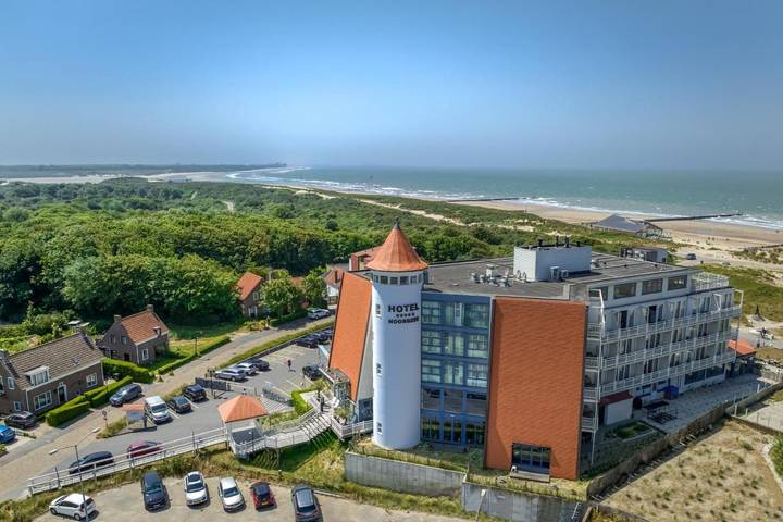 Hotel für 4 Personen, mit Sauna und Pool sowie Ausblick und Terrasse in Cadzand-Bad