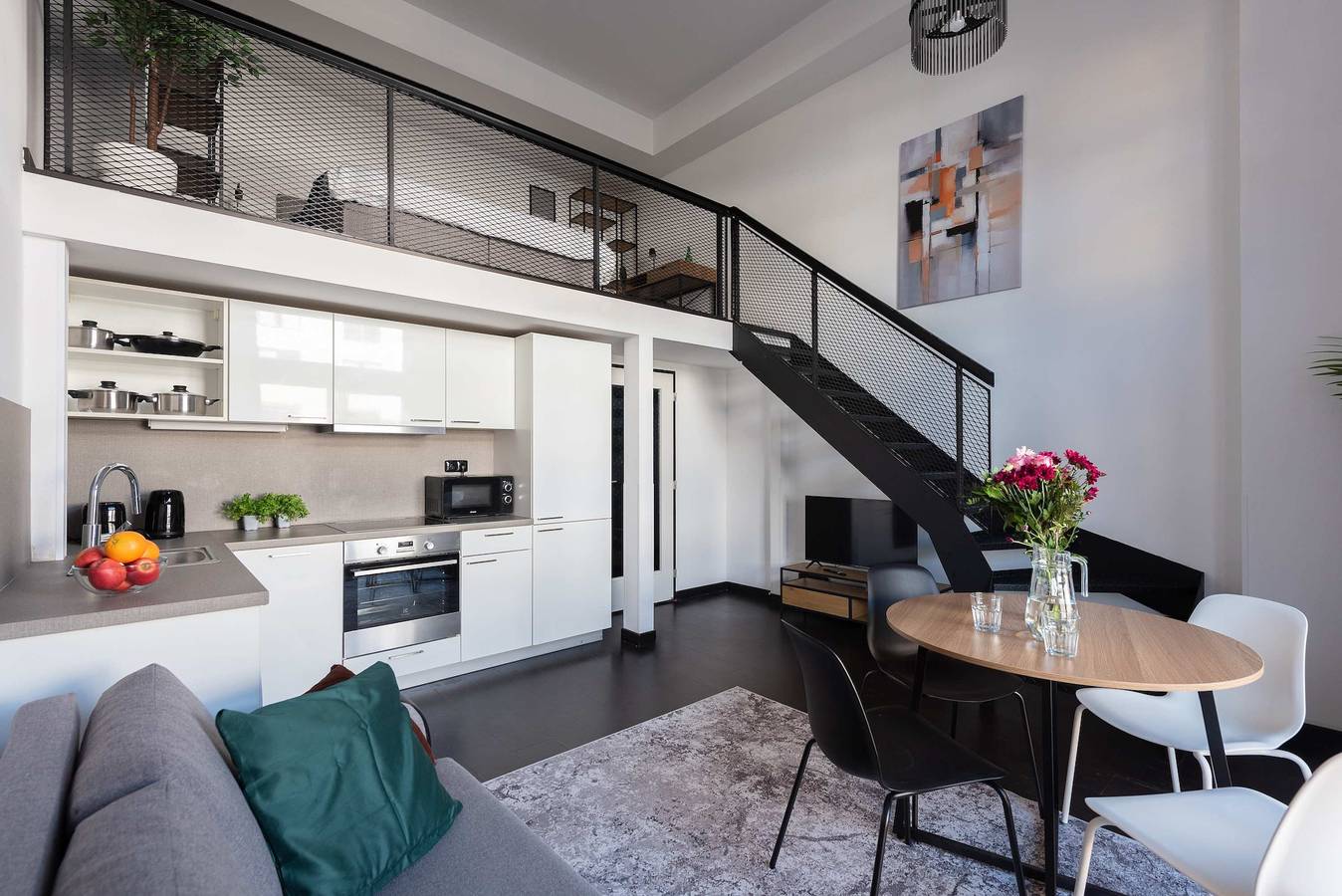 Geheel appartement, Vakantieappartement voor 4 personen met balkon/terras in Praag, Midden-Bohemen