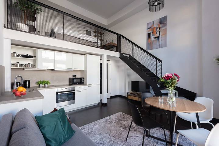 Apartamento para 4 personas, con balcón/terraza, Se admiten mascotas en Praga